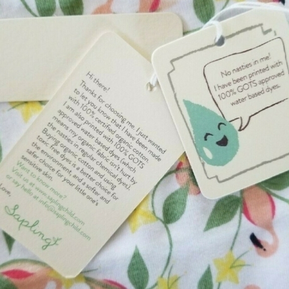 NEW Sapling Organic Bodysuit - Picture 4 of 4